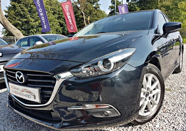 Mazda 3 cena 63900 przebieg: 80000, rok produkcji 2018 z Różan małe 781